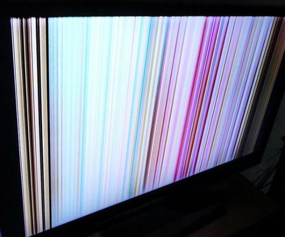 Телевизор в полосах не показывает | Вызов телемастера на дом в Электрогорске